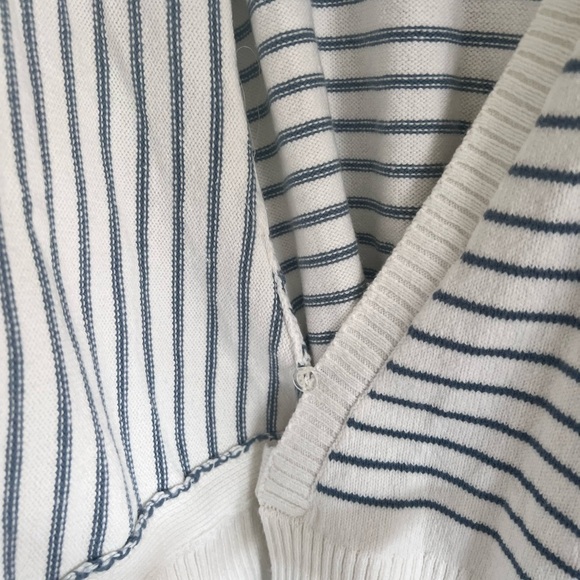 Simply Southern Wrap Striped Sweater - Picture 4 of 5